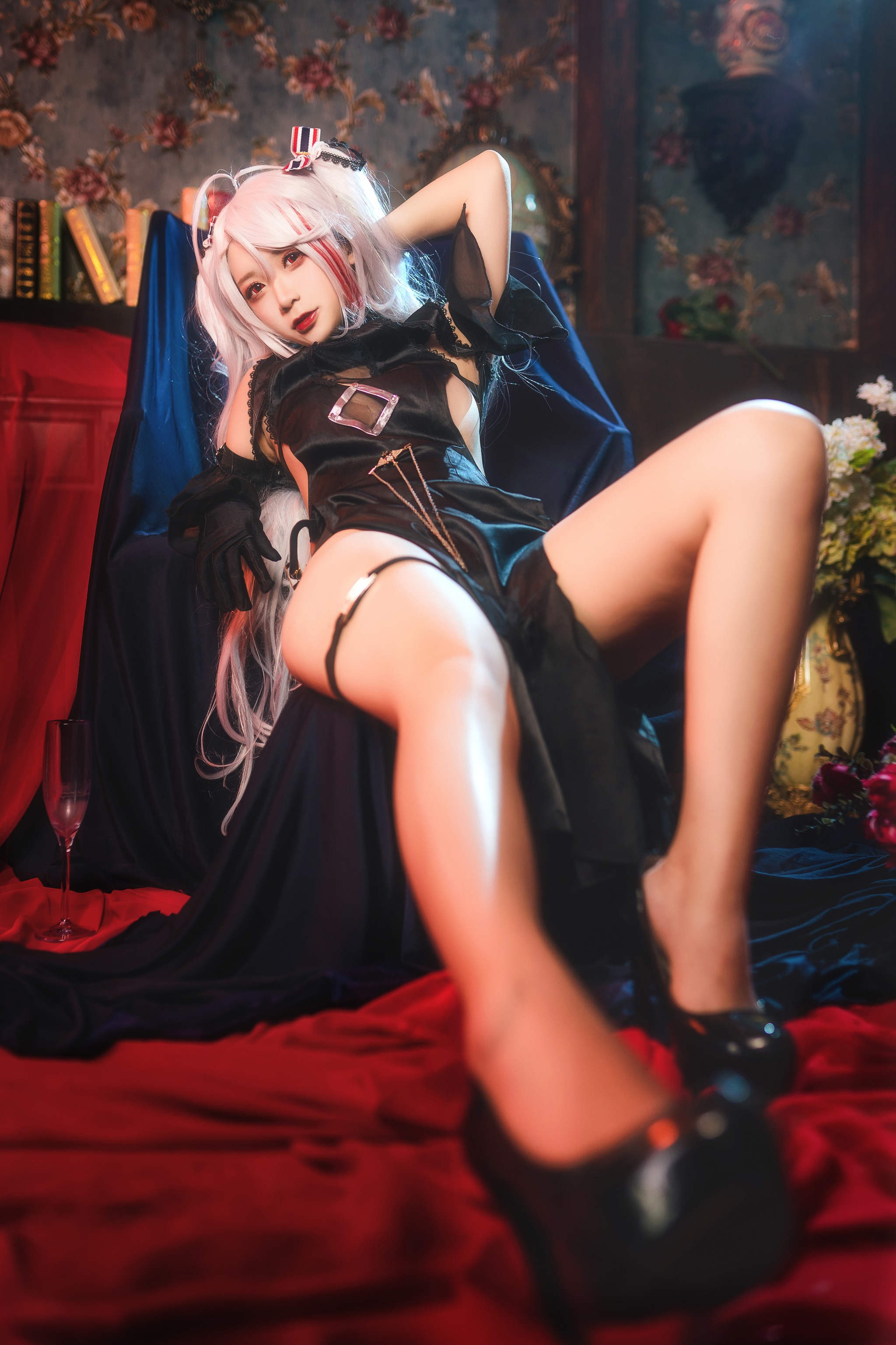 图片[1]-樱落酱w – NO.011 欧根礼服 [12P191M]-XikXak
